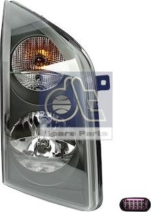 DT Spare Parts 11.84105 - Основна фара autocars.com.ua