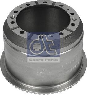 DT Spare Parts 1.18706 - Гальмівний барабан autocars.com.ua