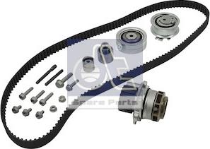 DT Spare Parts 11.90208 - Водяной насос + комплект зубчатого ремня autodnr.net