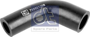 DT Spare Parts 119180 - Гідравлічний шланг, рульове управління autocars.com.ua
