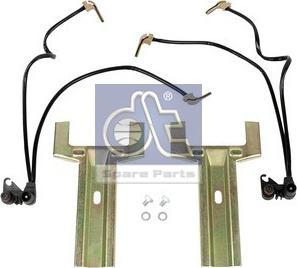 DT Spare Parts 1.21610 - Сигналізатор, знос гальмівних колодок autocars.com.ua