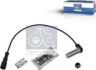DT Spare Parts 1.21657 - Датчик ABS, частота обертання колеса autocars.com.ua