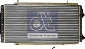 DT Spare Parts 12.17000 - Радіатор, охолодження двигуна autocars.com.ua