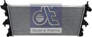 DT Spare Parts 12.17007 - Радіатор, охолодження двигуна autocars.com.ua