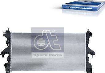 DT Spare Parts 12.17010 - Радиатор, охлаждение двигателя avtokuzovplus.com.ua