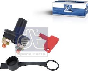 DT Spare Parts 1.21737 - Вимикач акумуляторної батареї, акумуляторна батарея autocars.com.ua