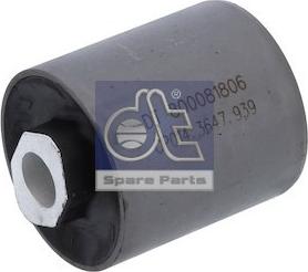 DT Spare Parts 1.22418 - Втулка, стабілізатор autocars.com.ua