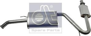 DT Spare Parts 12.27150 - Средний / конечный глушитель ОГ avtokuzovplus.com.ua