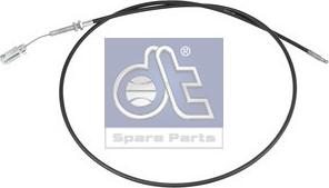 DT Spare Parts 1.22853 - Тросик замка капота autocars.com.ua