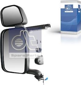 DT Spare Parts 1.22862 - Зовнішнє дзеркало, кабіна водія autocars.com.ua