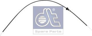 DT Spare Parts 1.22876 - Тросик заслінки обігрівача autocars.com.ua