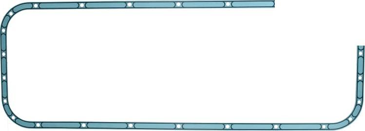 DT Spare Parts 1.24046 - Прокладка, масляна ванна autocars.com.ua