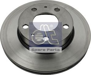 DT Spare Parts 12.41005 - Гальмівний диск autocars.com.ua