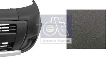 DT Spare Parts 12.82207 - Буфер, бампер autocars.com.ua