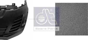 DT Spare Parts 12.82216 - Буфер, бампер autocars.com.ua