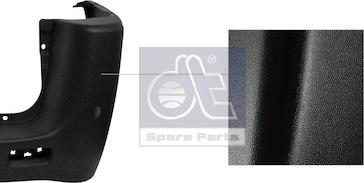 DT Spare Parts 12.82305 - Буфер, бампер autocars.com.ua