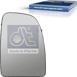 DT Spare Parts 12.83400 - Дзеркальне скло, зовнішнє дзеркало autocars.com.ua