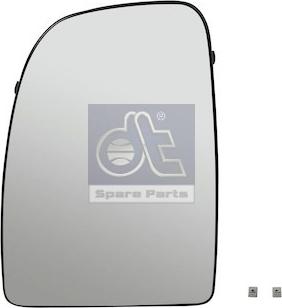 DT Spare Parts 12.83403 - Зеркальное стекло, наружное зеркало avtokuzovplus.com.ua