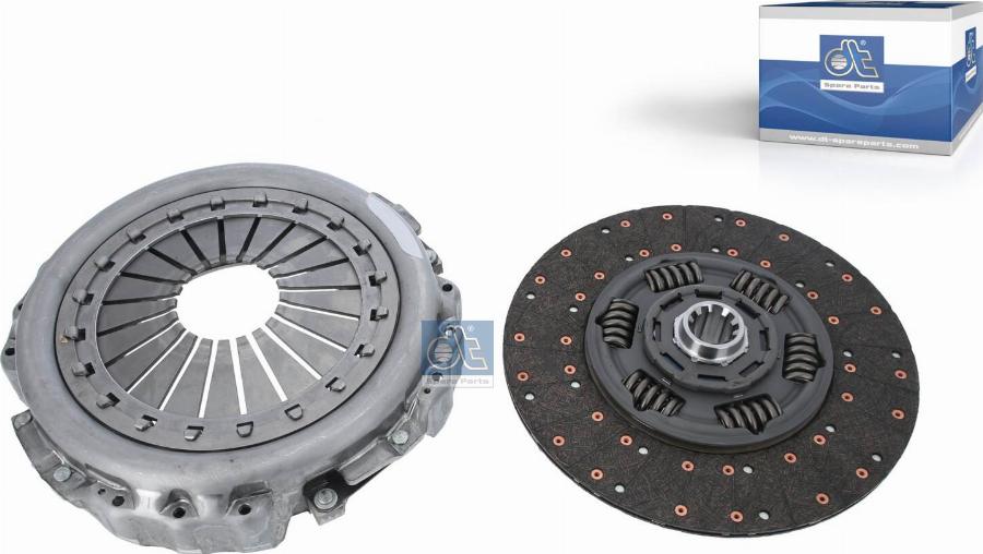 DT Spare Parts 13.00008 - Комплект зчеплення autocars.com.ua