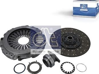 DT Spare Parts 1.31321 - Комплект зчеплення autocars.com.ua