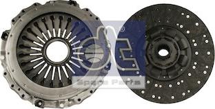 DT Spare Parts 1.31327 - Комплект сцепления avtokuzovplus.com.ua