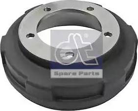 DT Spare Parts 13.30005 - Гальмівний барабан autocars.com.ua