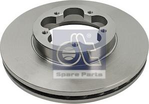 DT Spare Parts 13.31001 - Гальмівний диск autocars.com.ua