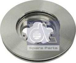 DT Spare Parts 13.31001 - Гальмівний диск autocars.com.ua