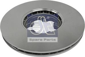 DT Spare Parts 13.31002 - Гальмівний диск autocars.com.ua
