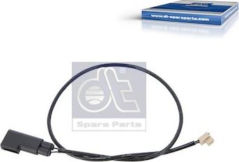 DT Spare Parts 13.31030 - Сигналізатор, знос гальмівних колодок autocars.com.ua