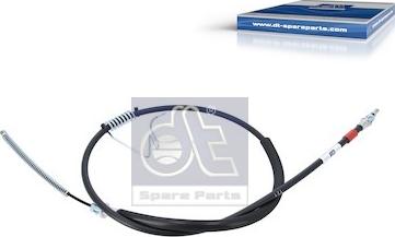 DT Spare Parts 13.33010 - Трос, гальмівна система autocars.com.ua