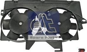 DT Spare Parts 13.42000 - Вентилятор, охолодження двигуна autocars.com.ua