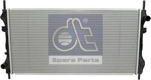 DT Spare Parts 13.42100 - Радиатор, охлаждение двигателя avtokuzovplus.com.ua