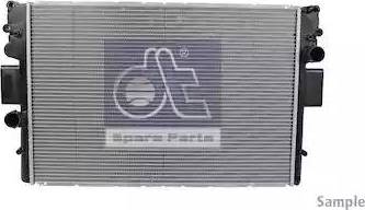 DT Spare Parts 13.42101 - Радіатор, охолодження двигуна autocars.com.ua