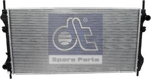 DT Spare Parts 13.42106 - Радіатор, охолодження двигуна autocars.com.ua