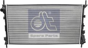 DT Spare Parts 13.42107 - Радиатор, охлаждение двигателя avtokuzovplus.com.ua