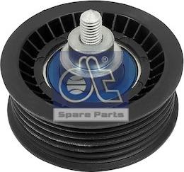 DT Spare Parts 13.43552 - Направляющий ролик, поликлиновый ремень avtokuzovplus.com.ua