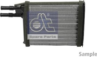 DT Spare Parts 13.71001 - Теплообмінник, опалення салону autocars.com.ua