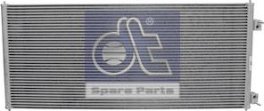 DT Spare Parts 13.72076 - Конденсатор, кондиціонер autocars.com.ua