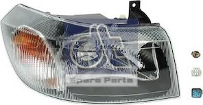 DT Spare Parts 13.77013 - Основна фара autocars.com.ua