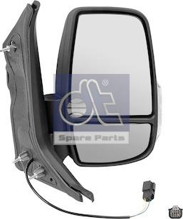 DT Spare Parts 13.83035 - Зовнішнє дзеркало autocars.com.ua