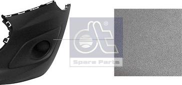 DT Spare Parts 13.87522 - Буфер, бампер autocars.com.ua