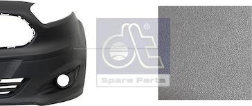 DT Spare Parts 13.87525 - Буфер, бампер autocars.com.ua