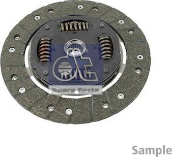 DT Spare Parts 14.31002 - Диск сцепления, фрикцион autodnr.net