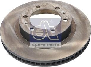 DT Spare Parts 14.43027 - Гальмівний диск autocars.com.ua