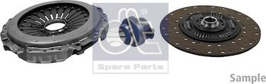 DT Spare Parts 1.61301 - Комплект сцепления autodnr.net