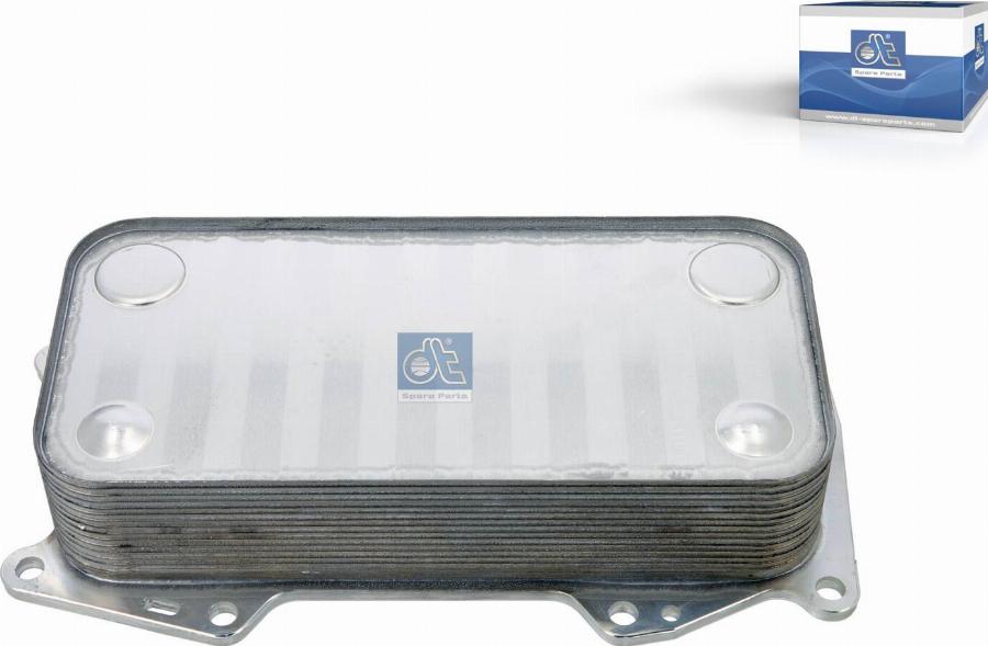 DT Spare Parts 2.00355 - Масляний радіатор, рухове масло autocars.com.ua