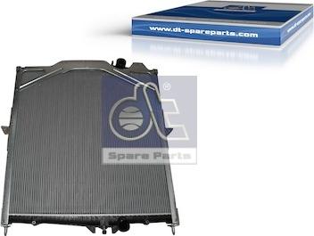 DT Spare Parts 2.11055 - Радиатор, охлаждение двигателя autodnr.net