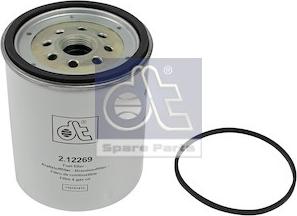 DT Spare Parts 2.12269 - Топливный фильтр autodnr.net
