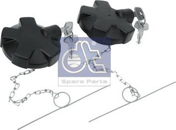 DT Spare Parts 2.12324 - Крышка, топливный бак autodnr.net